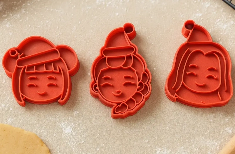 SET DE CORTADORES DE GALLETAS - DISEÑO K-POP (PACK 3 UN) - 4