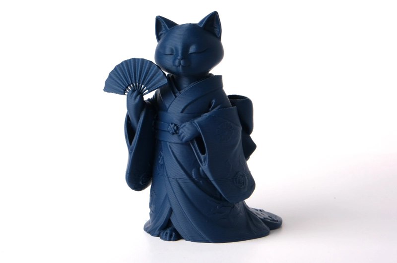 ESCULTURA DECORATIVA- GATO CON KIMONO - 1