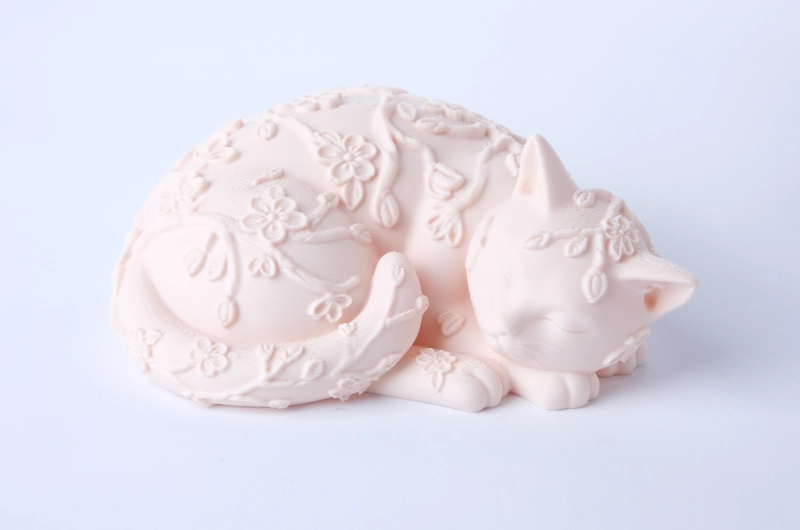ESCULTURA DECORATIVA- GATO SAKURA - 1