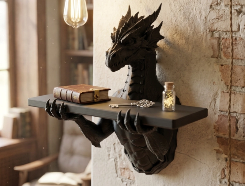 ESTANTERIA DE PARED- DRAGON GUARDIAN - 1