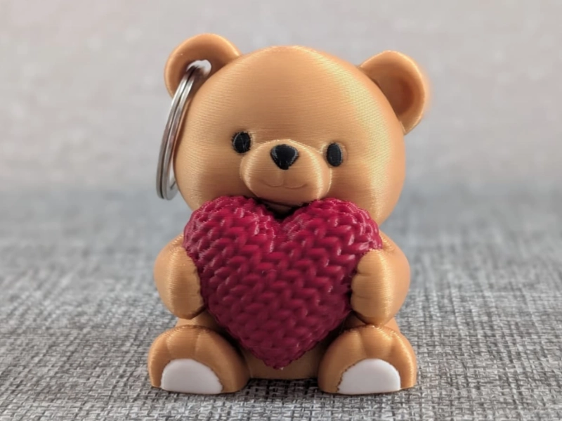 LLAVERO DE OSO ROMANTICO - 1