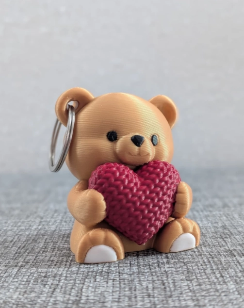 LLAVERO DE OSO ROMANTICO - 3