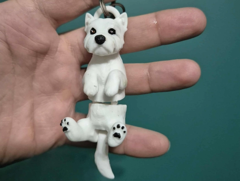 LLAVERO TERRIER ARTICULADO - 1