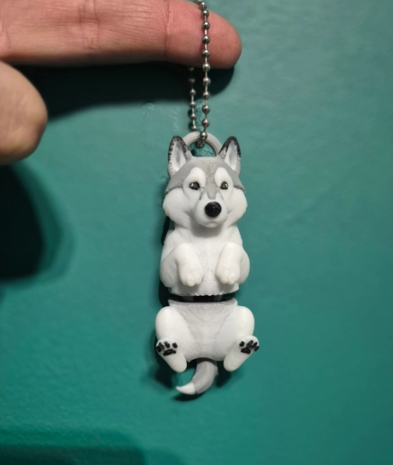 LLAVERO HUSKY ARTICULADO - 1