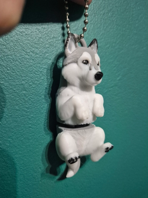LLAVERO HUSKY ARTICULADO - 2