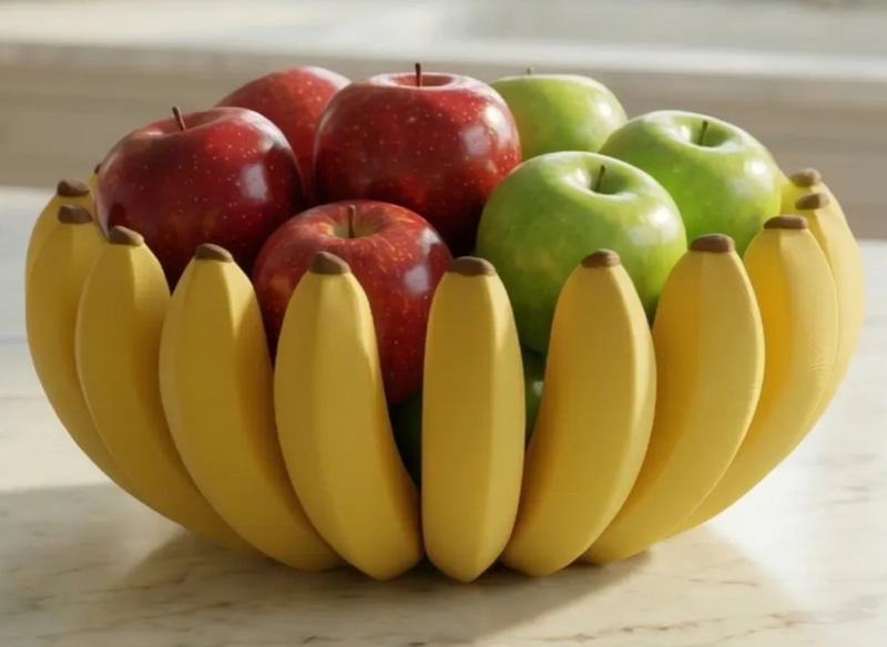 TAZON EN FORMA DE PLATANOS - 1