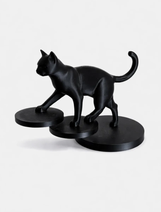 ESTATUA DE GATO EQUILIBRADO - 3