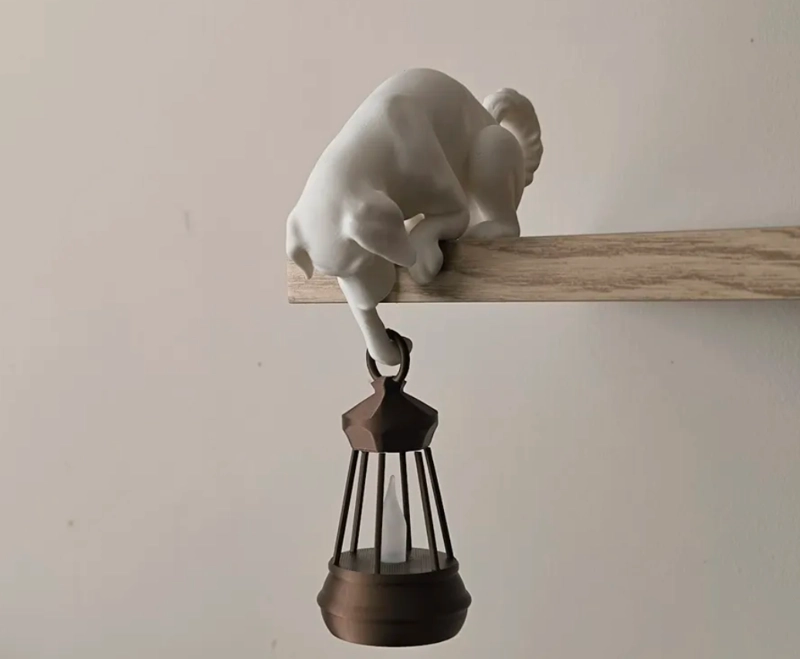 FIGURA DECORATIVA GANCHO DE PERRO - 1