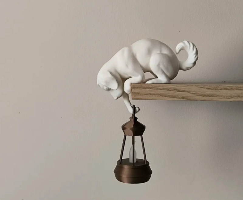 FIGURA DECORATIVA GANCHO DE PERRO - 2