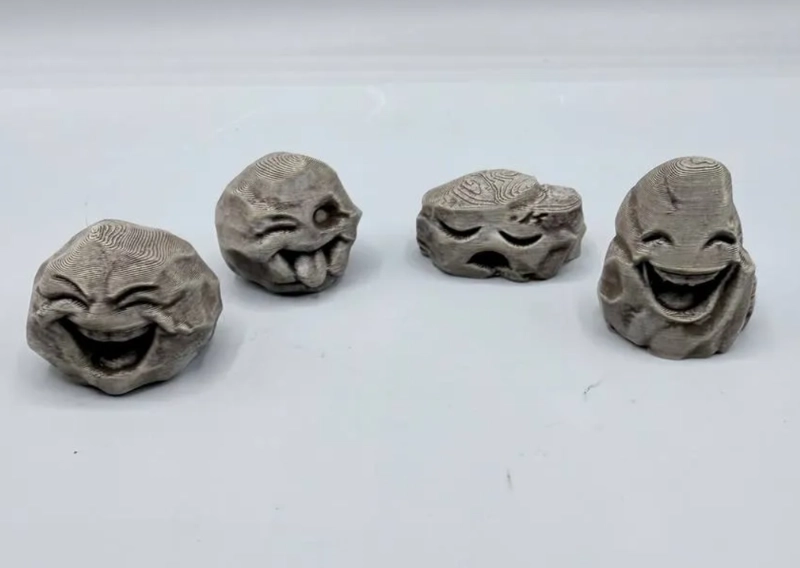 FIGURAS DECORATIVAS PIEDRAS FELICES (PACK 4 UN) - 2