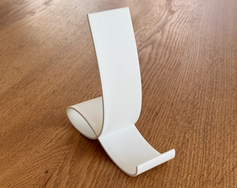 FIGURA DECORATIVA SOPORTE PARA LIBROS CURVO - 3