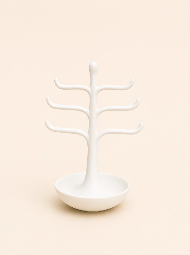 FIGURA DECORATIVA MODERNO ARBOL JOYERO - 3
