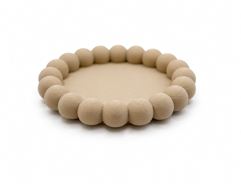 FIGURA DECORATIVA PLATO BURBUJEANTE JOYERO - 2