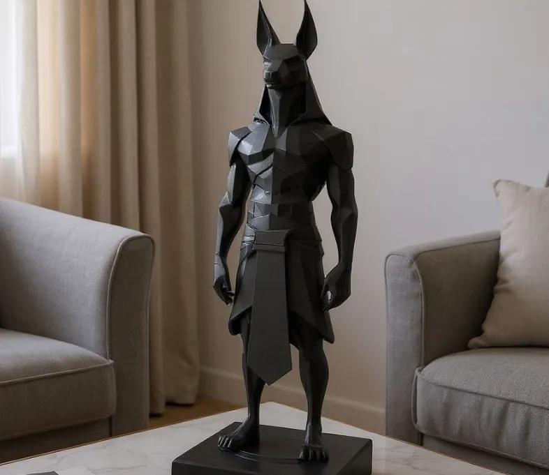 ESCULTURA DE ANUBIS - 1