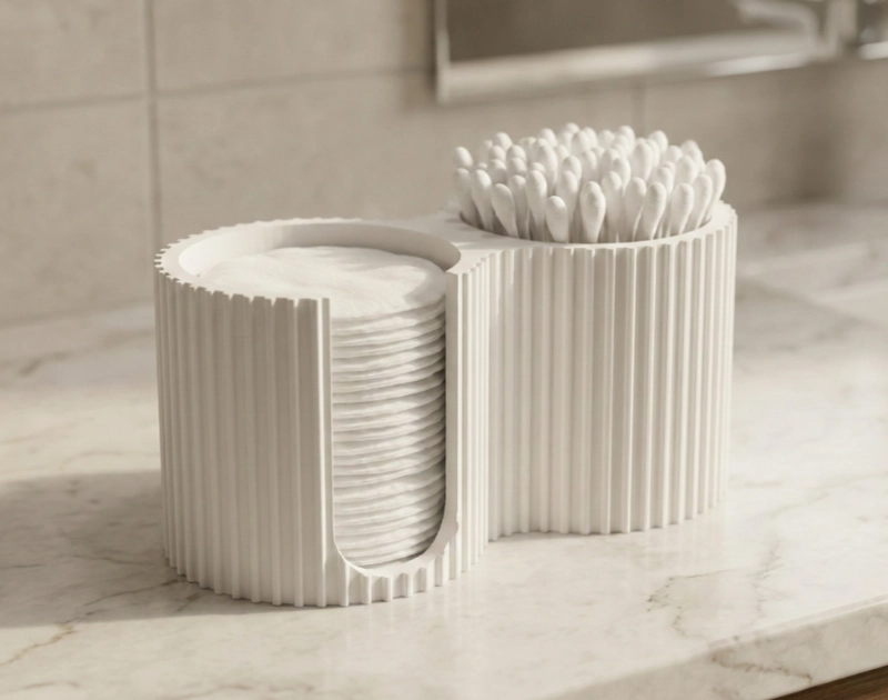 FIGURA DECORATIVA ORGANIZADOR DE BAÑO - 2