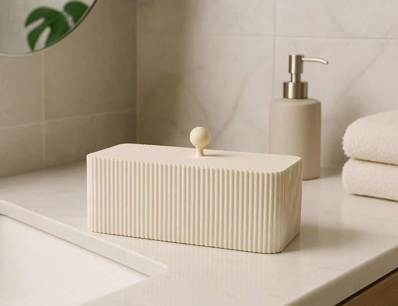 FIGURA DECORATIVA ORGANIZADOR DE BAÑO - 1