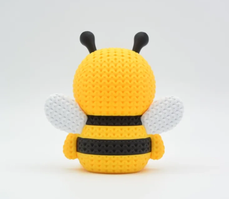 FIGURA ABEJA ESTILO TEJIDA - 3