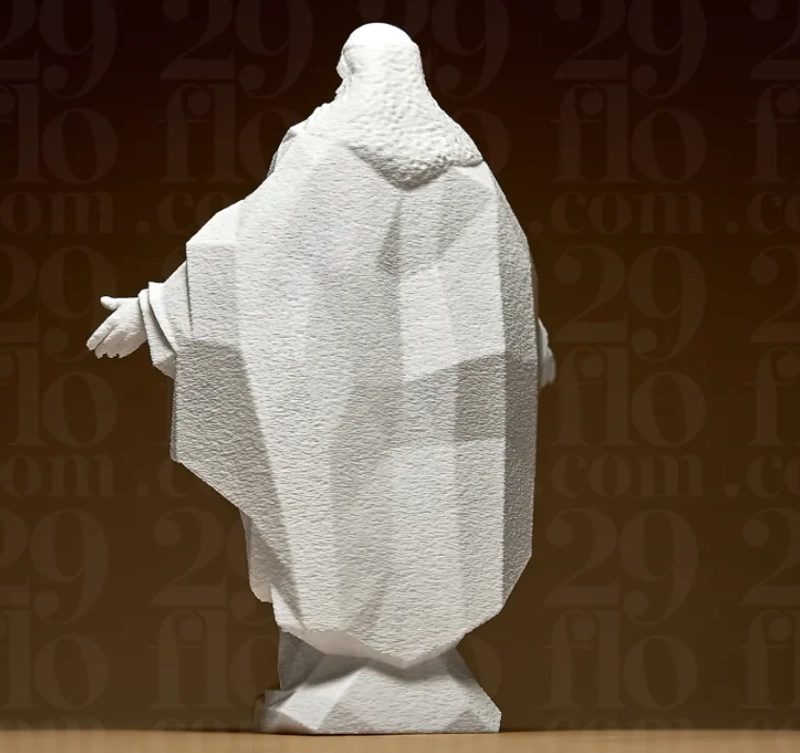 ESTATUA GEOME TRICA DE JESUS - 2