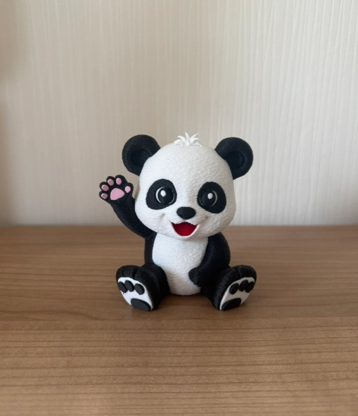 FIGURA DECORATIVA- PANDA FELIZ - 1