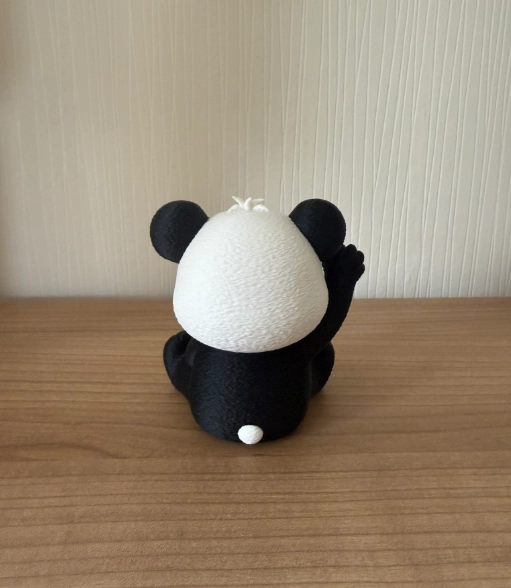 FIGURA DECORATIVA- PANDA FELIZ - 3