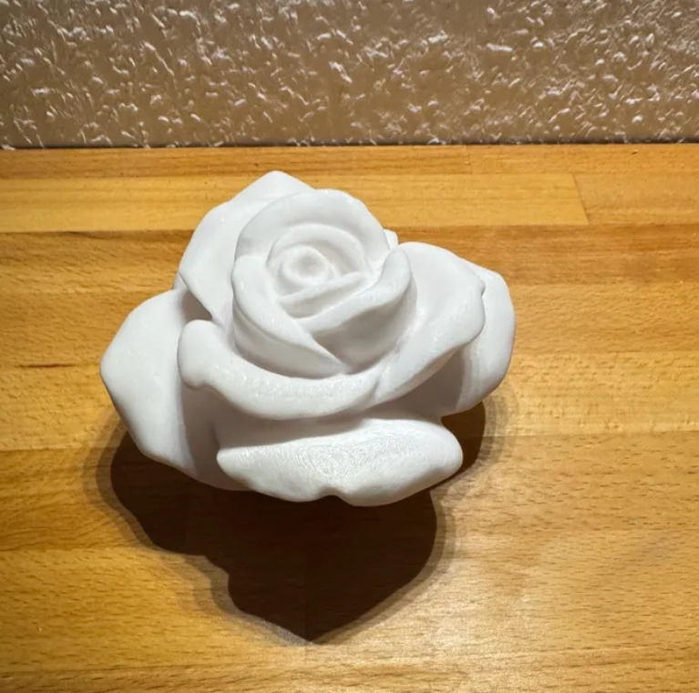 FIGURA DE ROSA BLANCA - 2