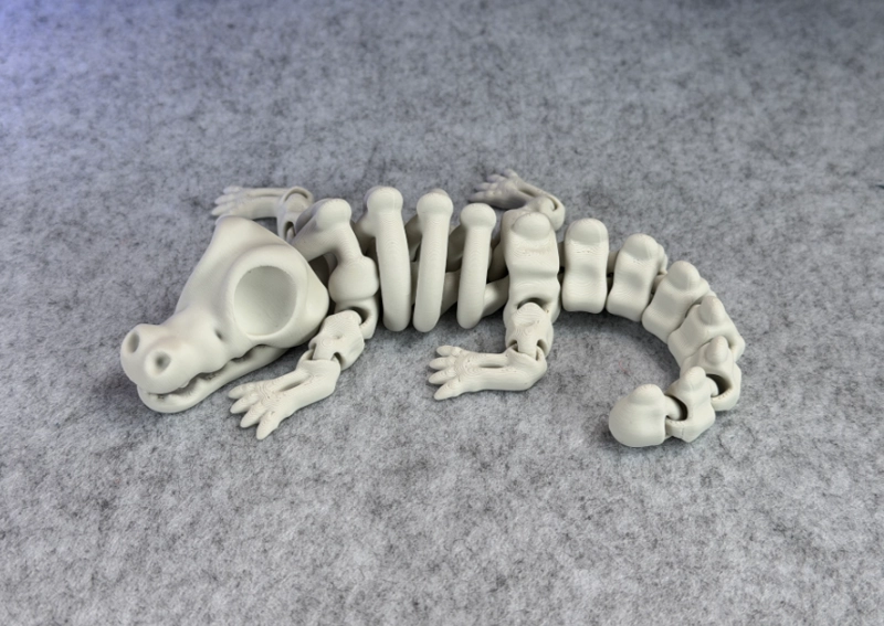 FIGURA DECORATIVA- COCODRILO ARTICULADO - 3
