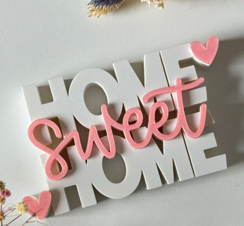 Adorno de letras "Home Sweet Home" - 2