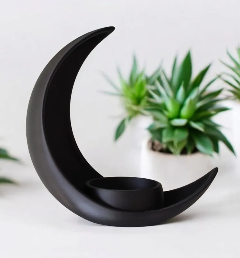 Decoración de media luna con maceta elíptica - 2