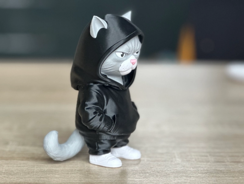 FIGURA DECORATIVA- GATO URBANO - 2