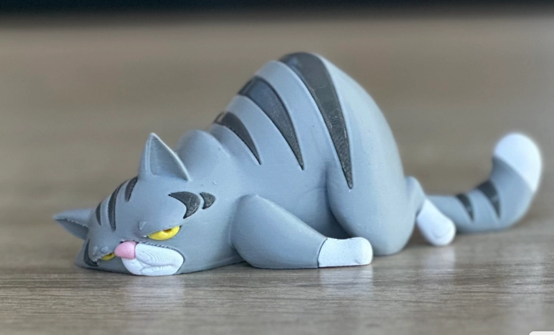 FIGURA DECORATIVA- GATO ABURRIDO - 1