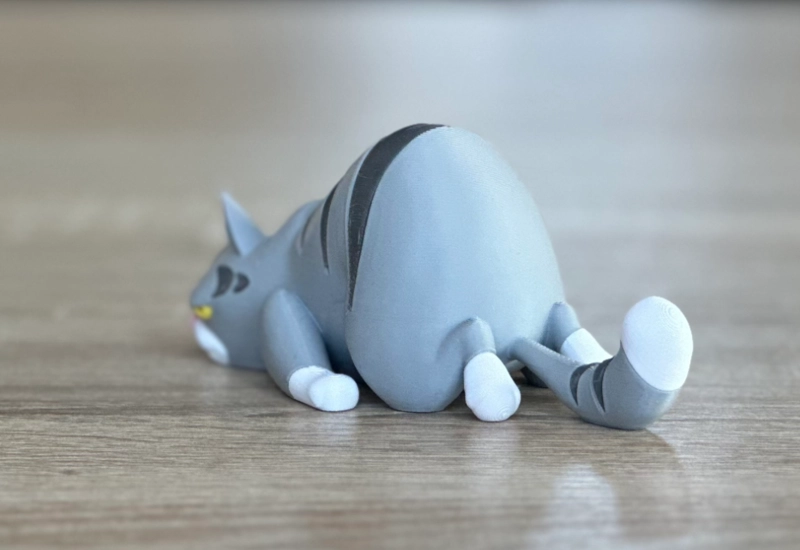 FIGURA DECORATIVA- GATO ABURRIDO - 3
