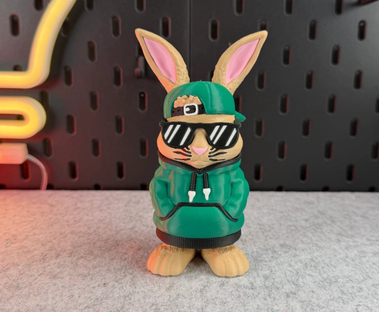 FIGURA DECORATIVA- CONEJO URBANO - 1