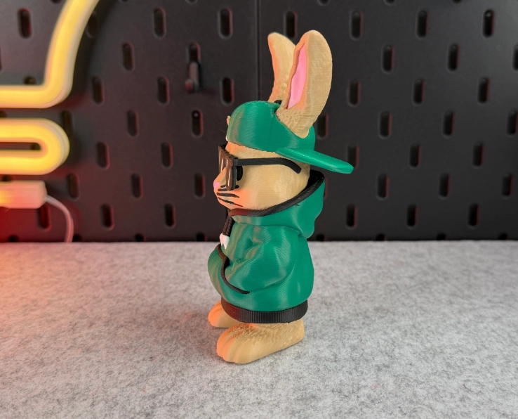 FIGURA DECORATIVA- CONEJO URBANO - 2