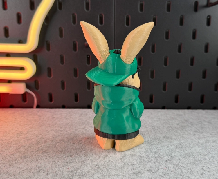 FIGURA DECORATIVA- CONEJO URBANO - 3