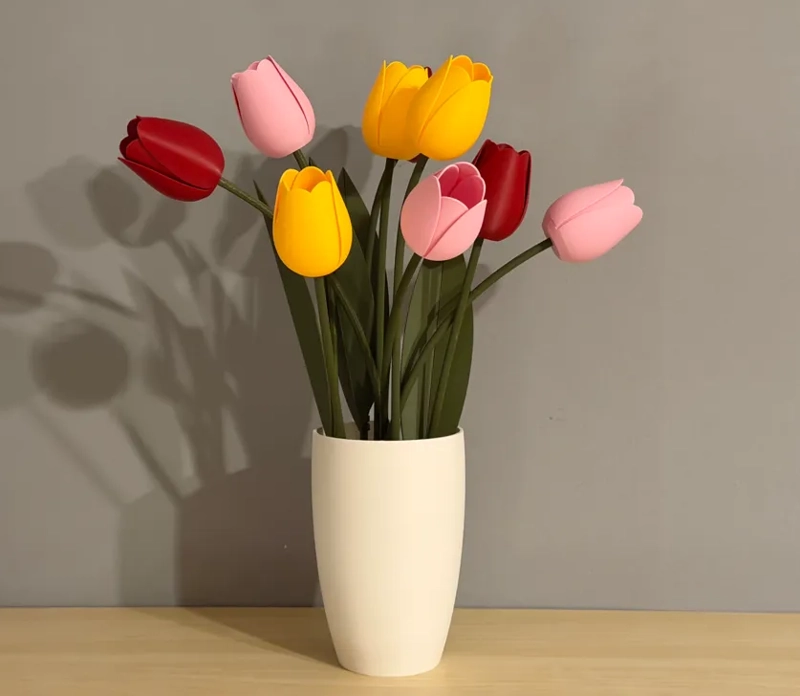 DECORACION DE RAMO DE TULIPANES - 1