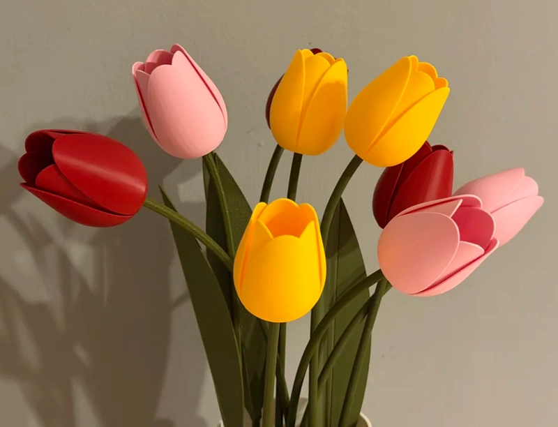 DECORACION DE RAMO DE TULIPANES - 2
