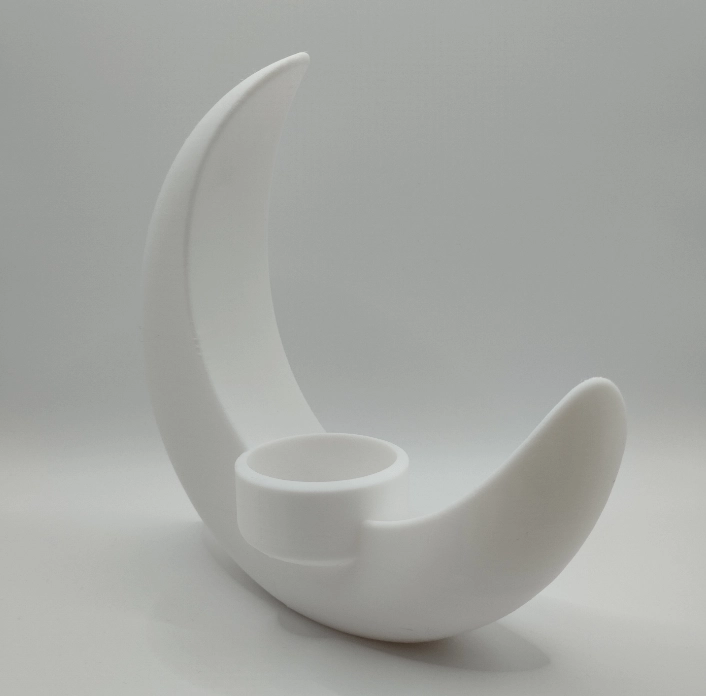 FIGURA DECORATIVA EN FORMA DE LUNA. - 2