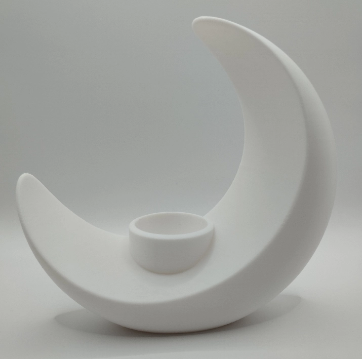 FIGURA DECORATIVA EN FORMA DE LUNA. - 3