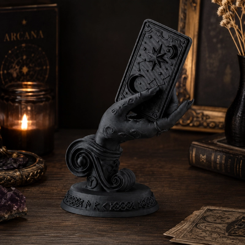 Decoración - Mano de Bruja Carta de Tarot - 3