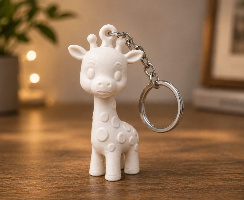 LLAVERO ADORABLE DE JIRAFA - 1