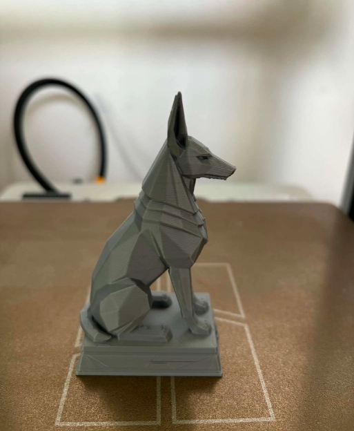 ESCULTURA DECORATIVA- GUARDIAN ANUBIS - 2