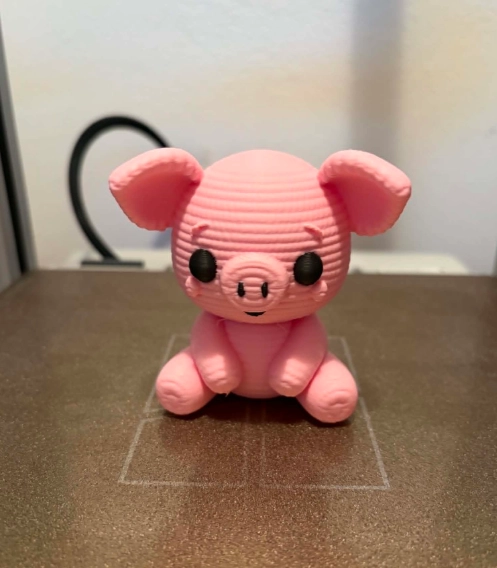 FIGURA DECORATIVA- CERDITO TIERNO DE PUNTO - 3