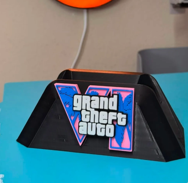 SOPORTE PARA MANDO PRINTS PATRO DISEÑO GTA VI - 3