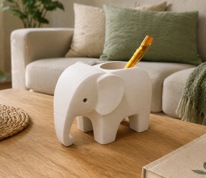 PORTALAPICES PRINTS PATRO DE ELEFANTE MODERNO - 1