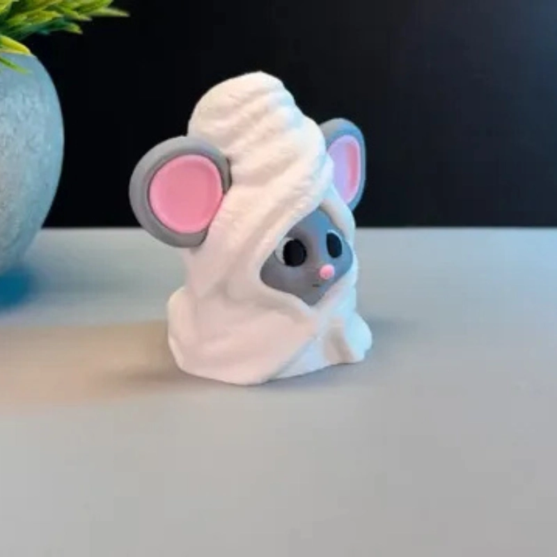 FIGURA DECORATIVA- RATON ENCANTADOR ENVUELTO - 1