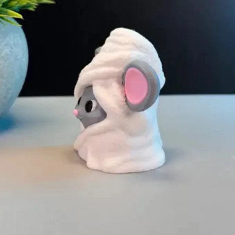 FIGURA DECORATIVA- RATON ENCANTADOR ENVUELTO - 2