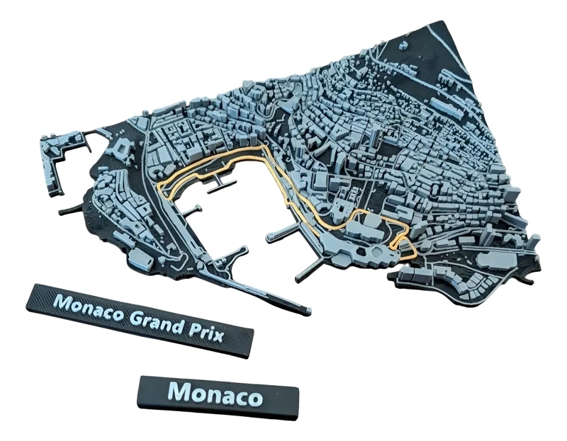 PISTA ESTILO F1 - MONACO GRAND PRIX - 1