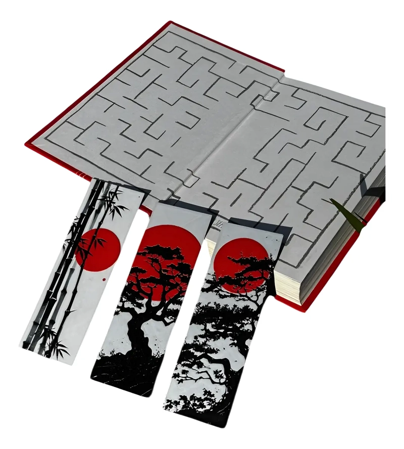 PACK DE MARCAPAGINAS - ESTILO ORIENTAL - 1