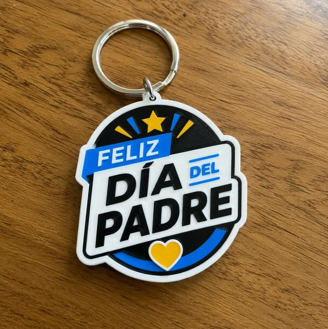 LLAVERO PRINTS PATRO- FELIZ DIA DEL PADRE V1 - 4