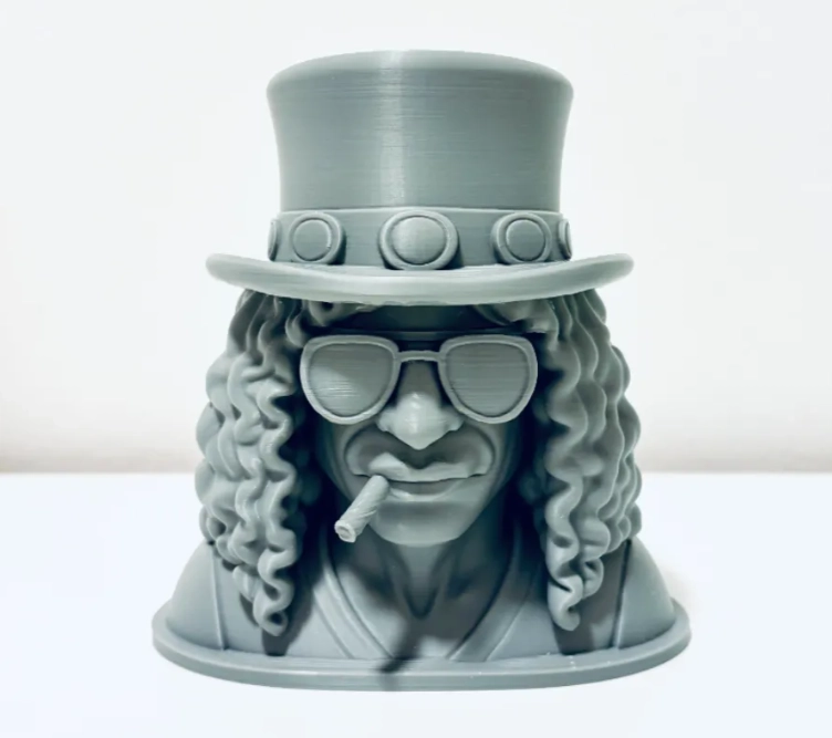 ESCULTURA DECORATIVA PRINTS PATRO- BUSTO DE SLASH - 1